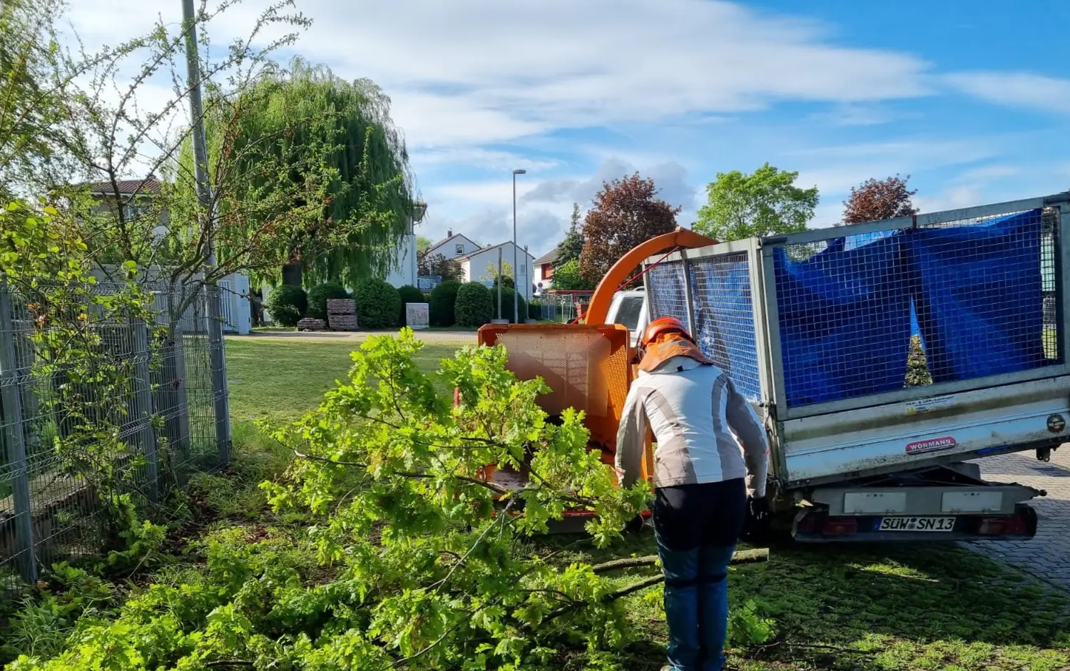 Grünschnittentsorgung und Häcksler von D&S Schilz 